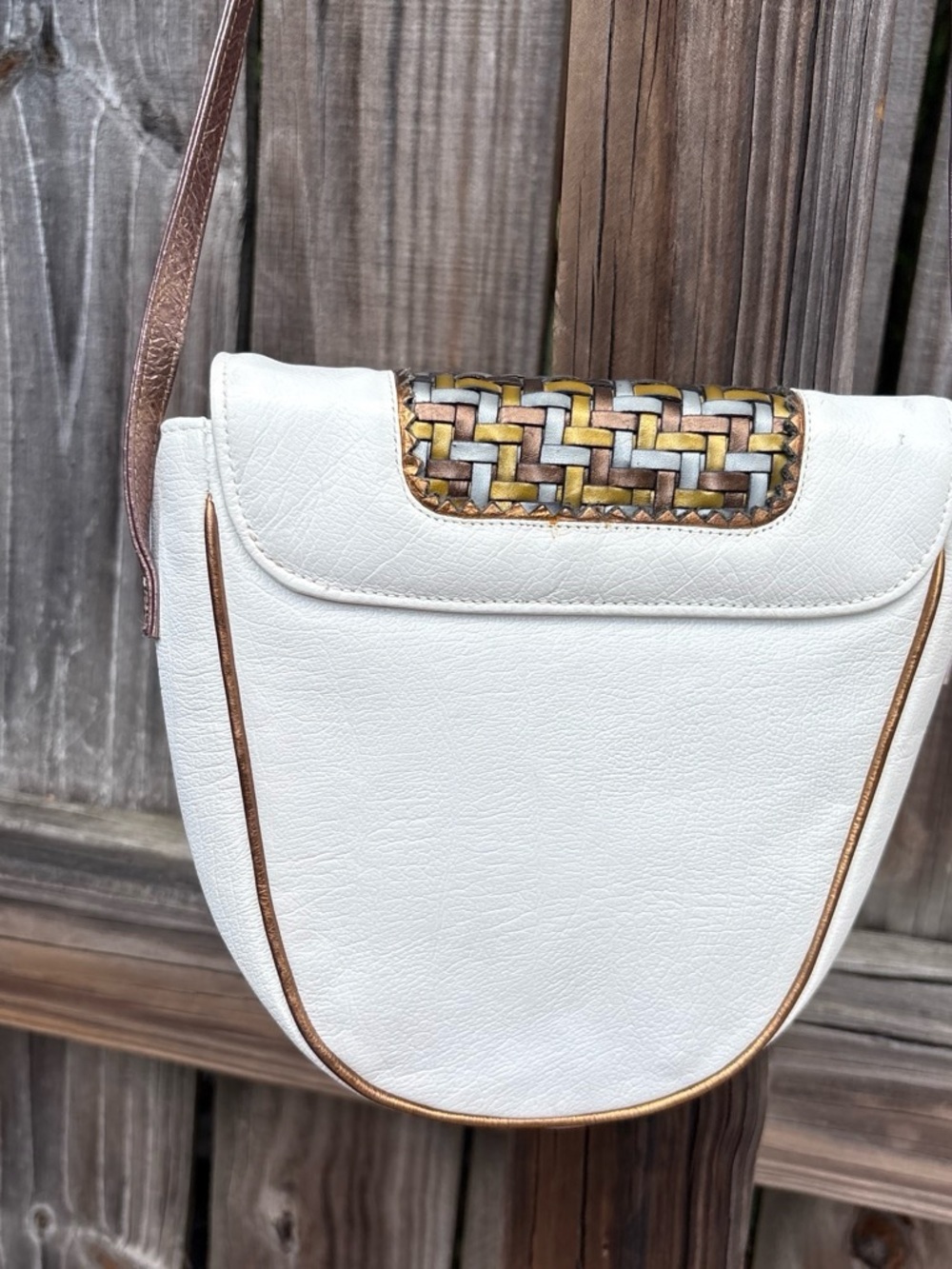 Vintage Sondra Roberto crossbody bag Leather - Picture 3 of 11